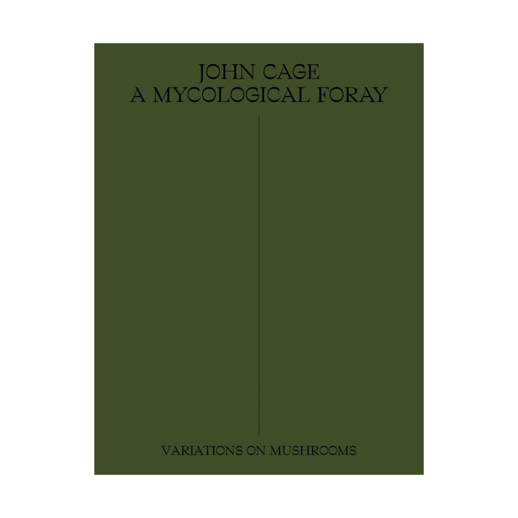 John Cage – A Mycological Foray BOOK product image