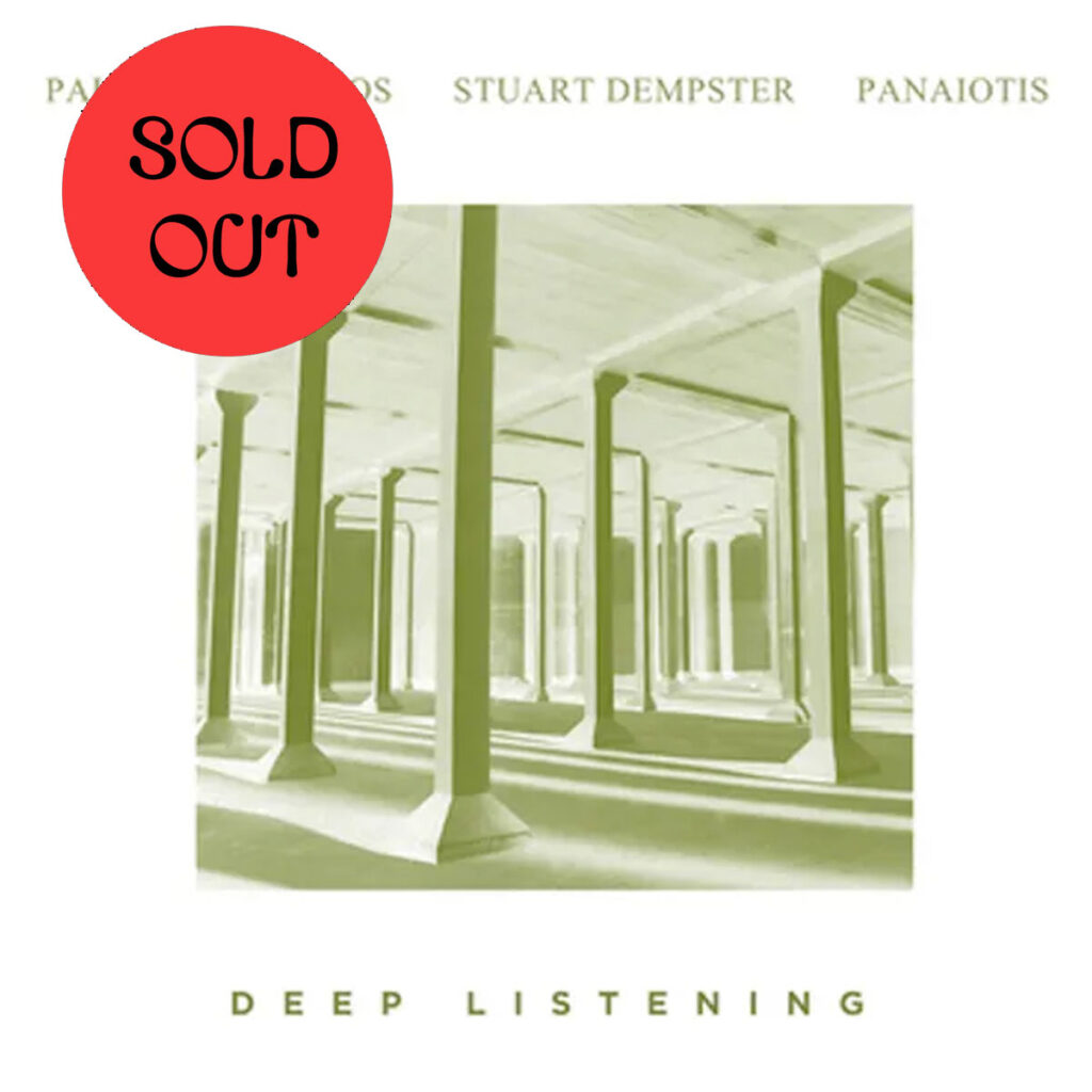 Pauline Oliveros / Stuart Dempster / Panaiotis ‎- Deep Listening LP product image