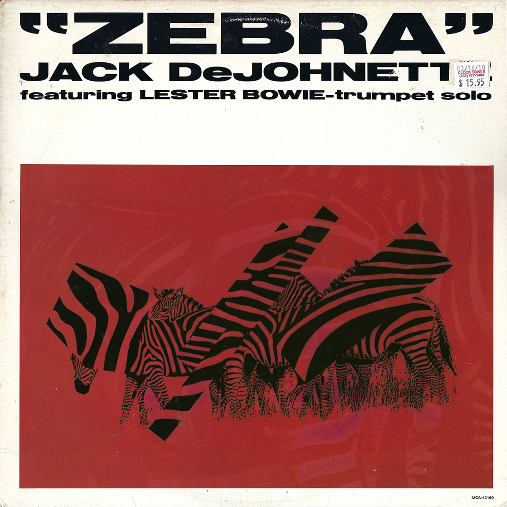 Jack DeJohnette – Zebra album cover