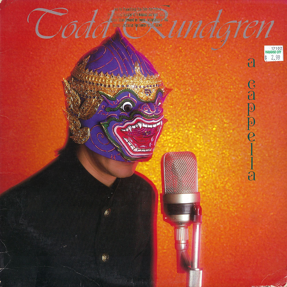 Todd Rundgren – A Cappella album cover