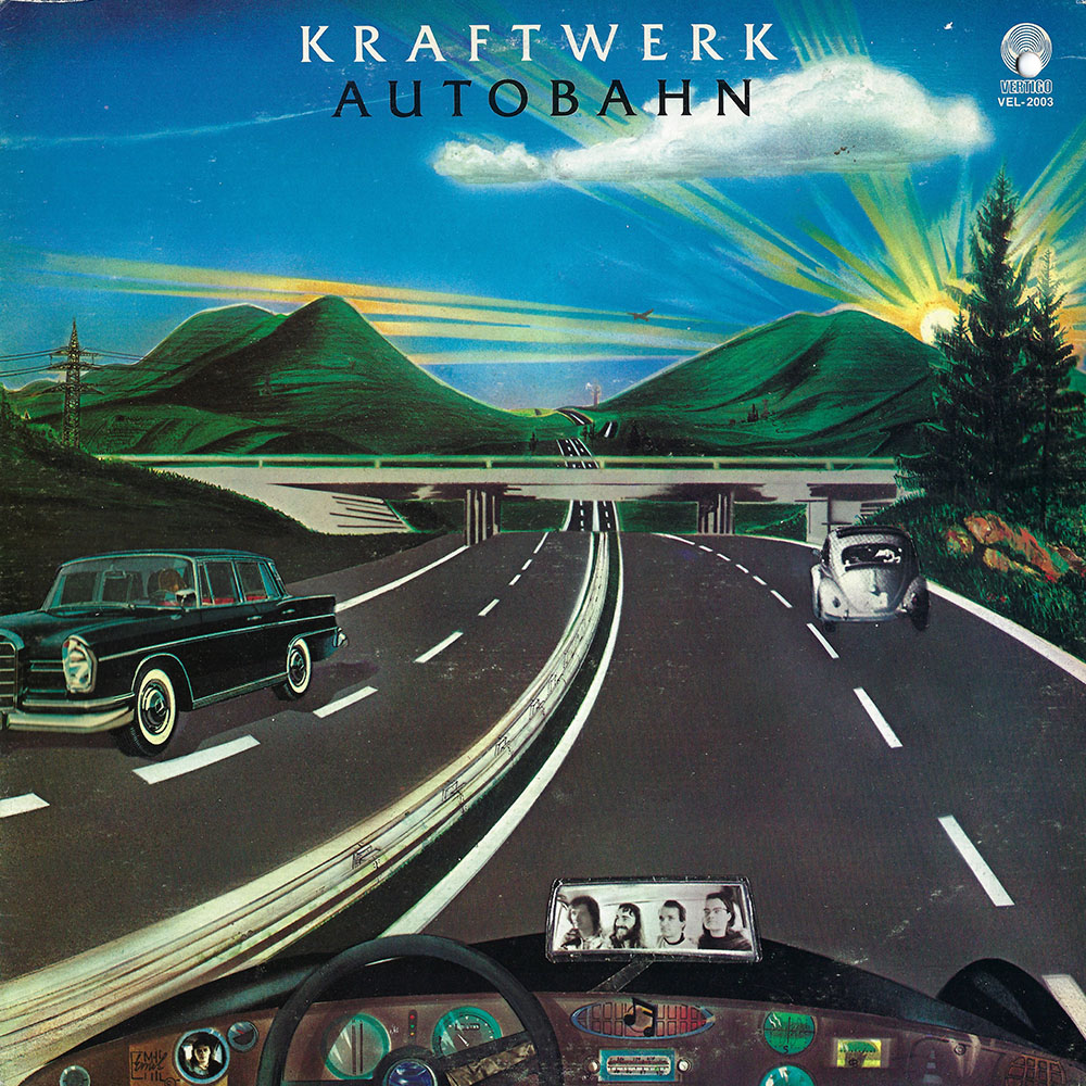 Kraftwerk – Autobahn album cover