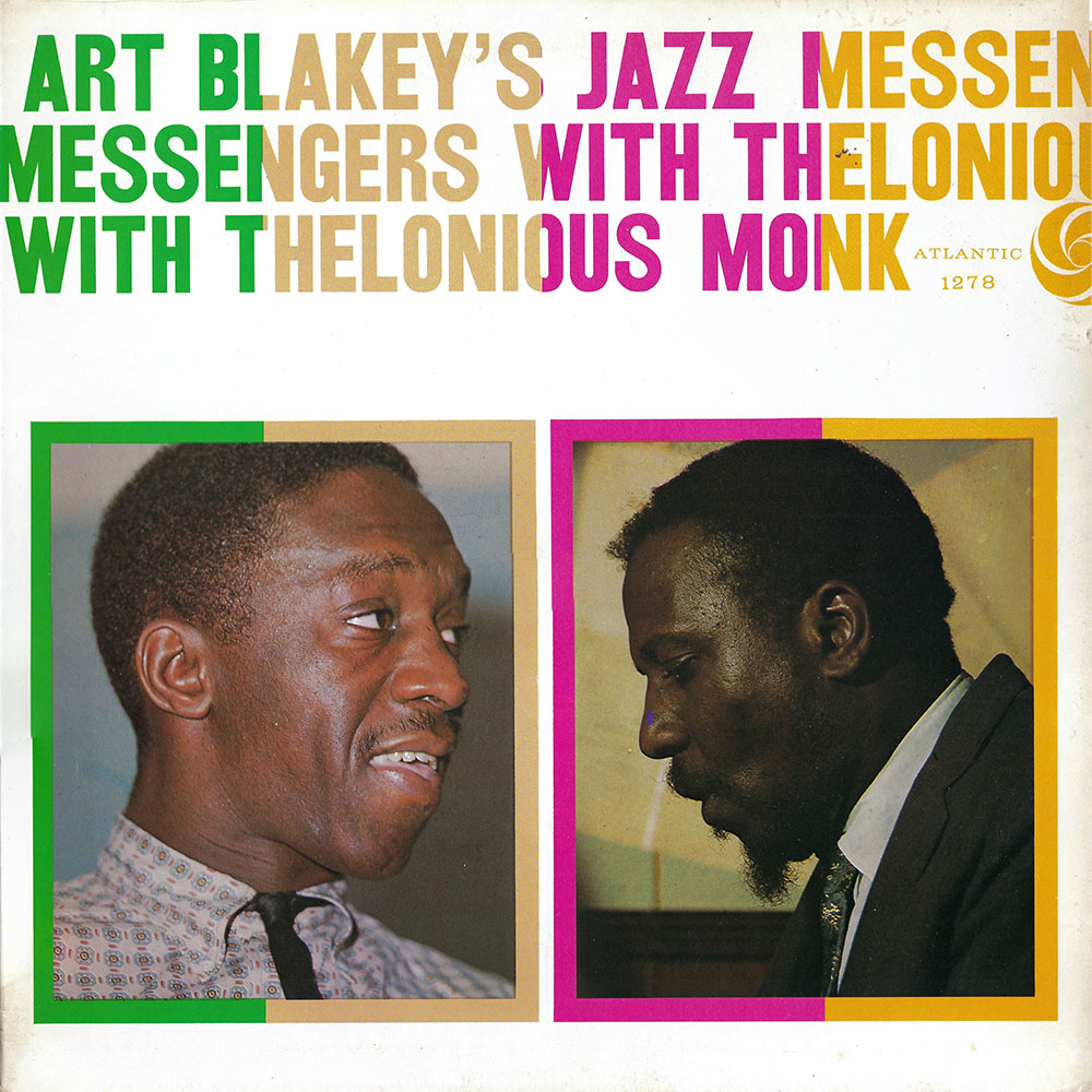 Art Blakey’s Jazz Messengers With Thelonious Monk album cover