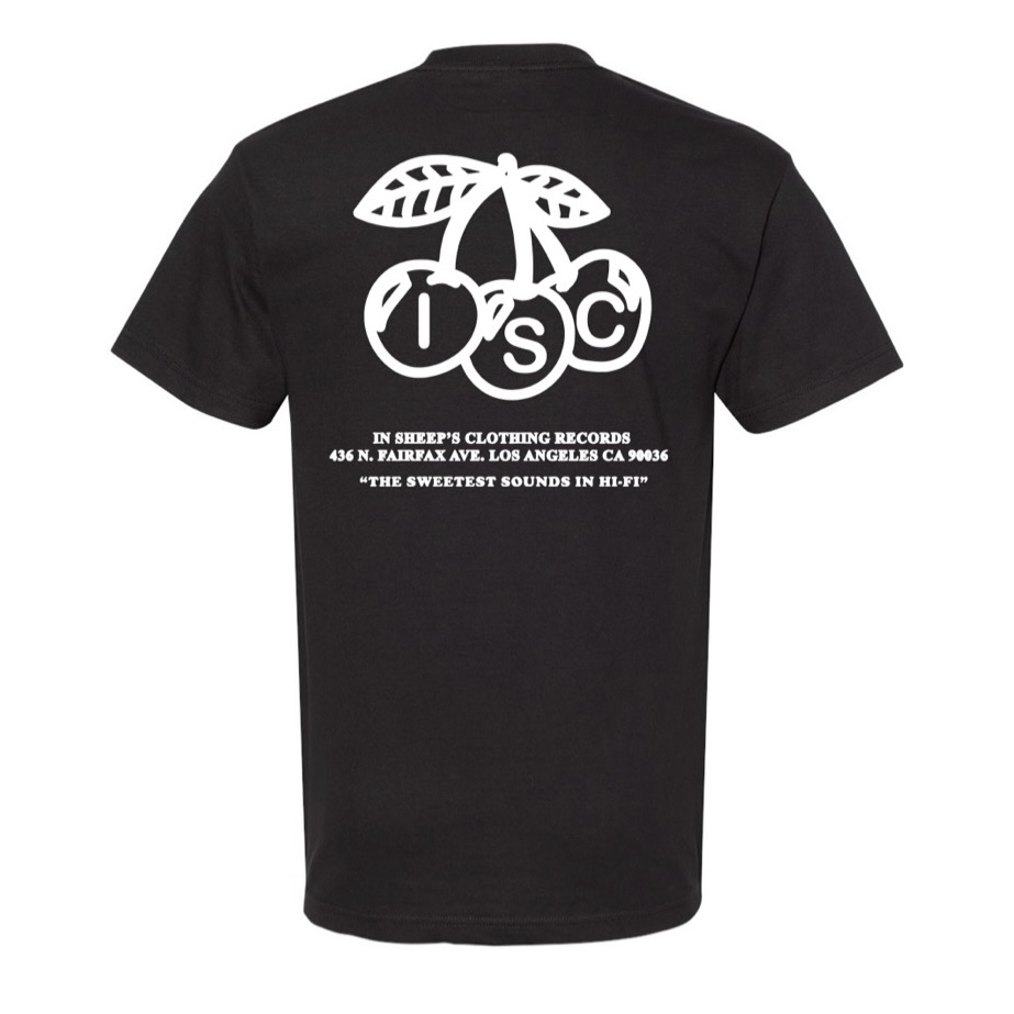 In Sheep’s Clothing Records – Sweetest Sounds T-Shirt (Black) product image