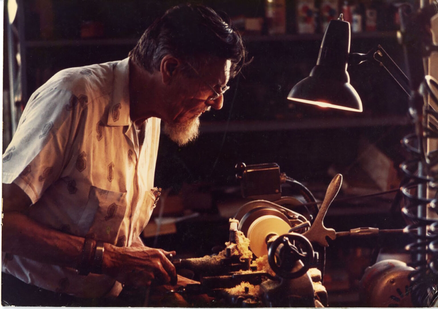 Watch Vintage footage of speaker genius Paul Klipsch at his Hope