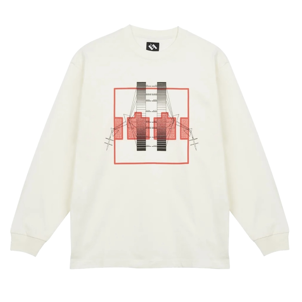 The Trilogy Tapes – Spectrum Block Filter L/S Shirt product image