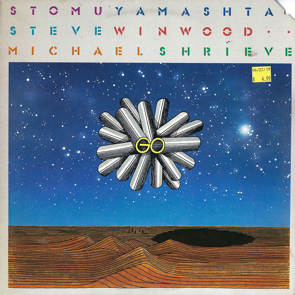 Stomu Yamashta, Steve Winwood, Michael Shrieve – Go album cover
