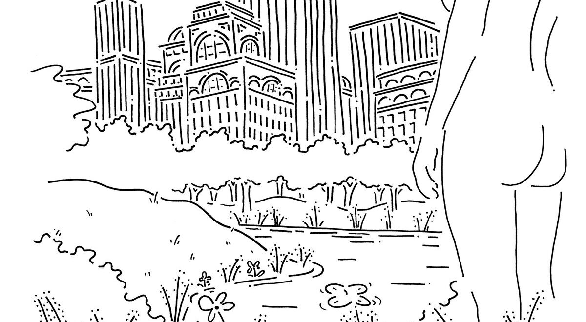 Talvé - Naked in the Park