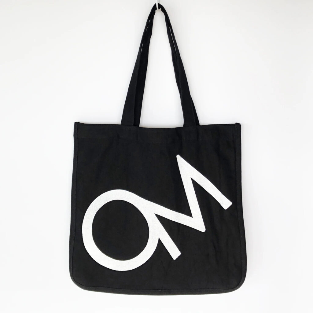 Chee Shimizu – Organic Music “Big Logo” Tote Bag A product image