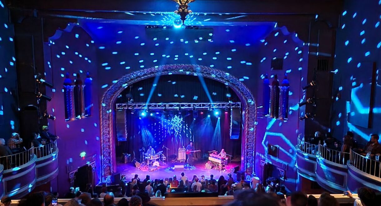 Hailu Mergia’s trio at the Blue Note in Columbia, Missouri