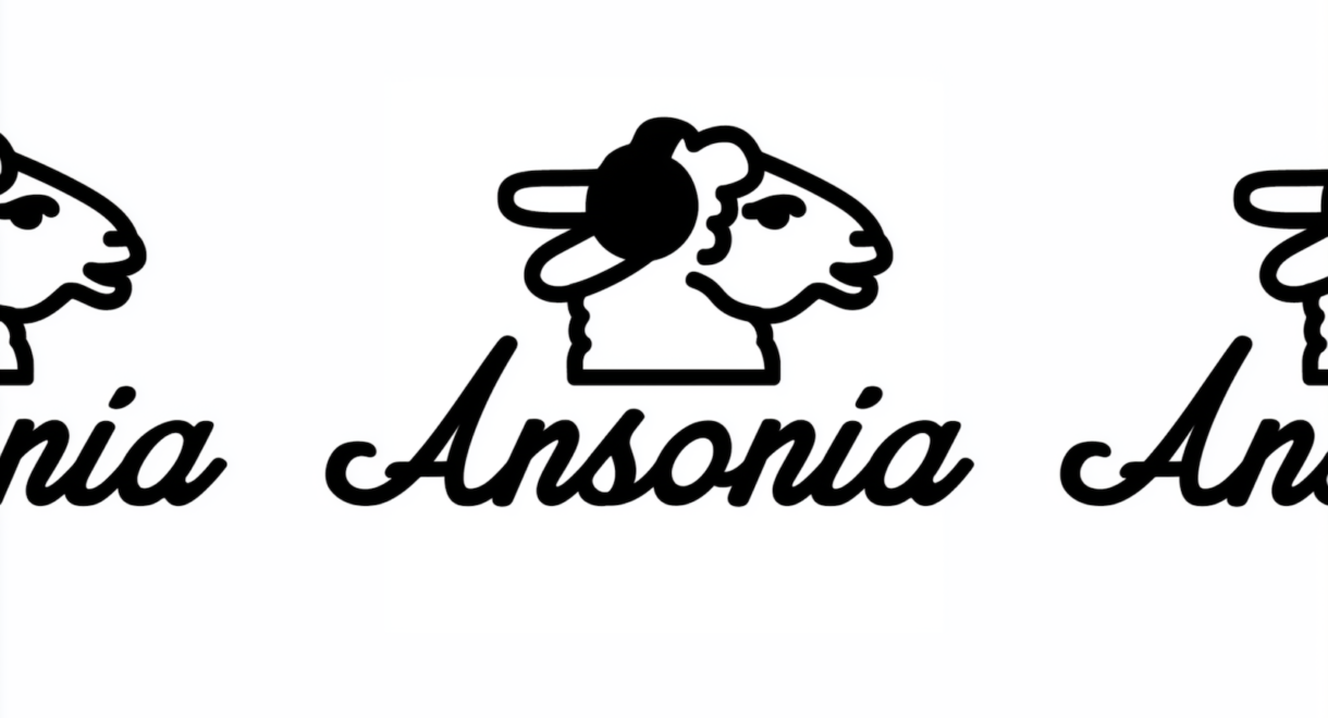 Ansonia Records logo.