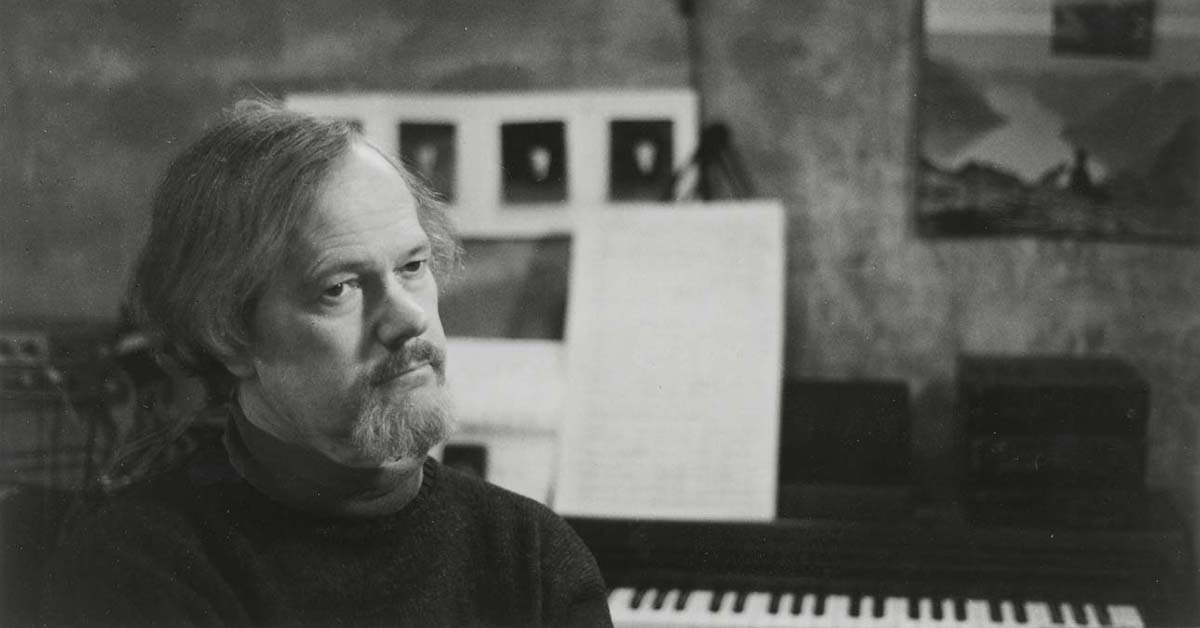 The composer Ingram Marshall